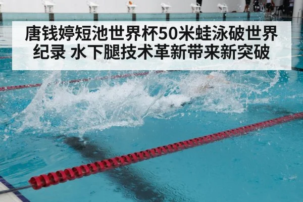唐钱婷短池世界杯50米蛙泳破世界纪录 水下腿技术革新带来新突破